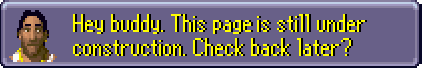 This page is a work in progress. Image is of a headshot of Ewan Watahmee next to the text: Hey buddy. This page is still under construction. Check back later?